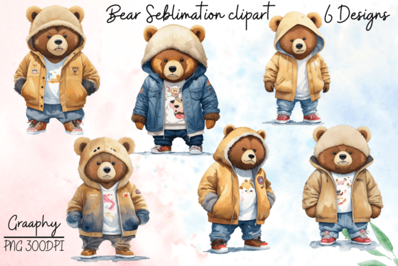Download Bear Clipart Sublimations - Premium Resources